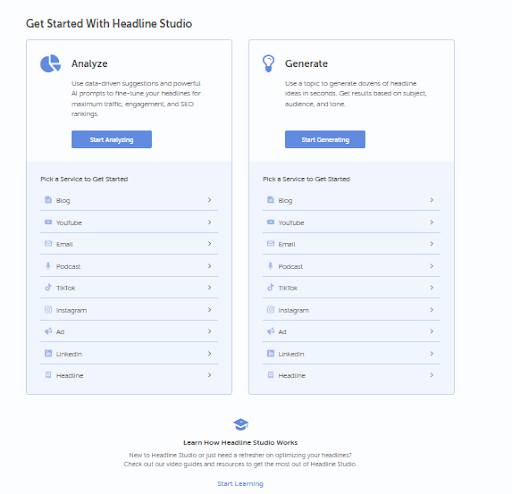 CoSchedule Headline Analyzer tool