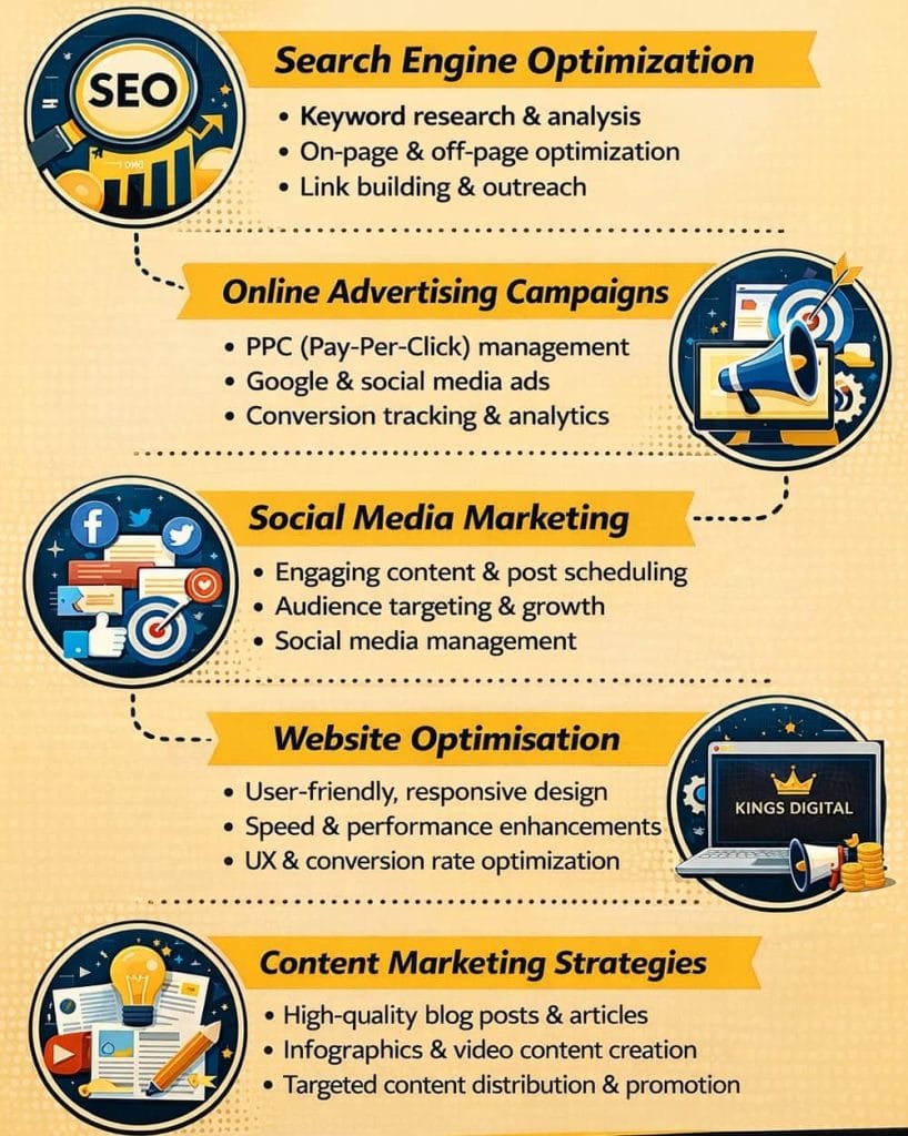 Digital Marketing services in toronto - kings digital