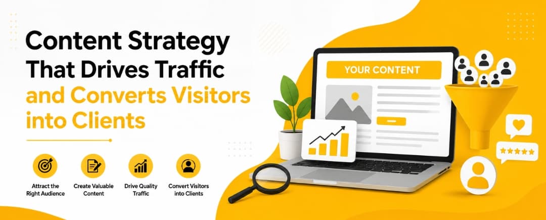 Kings Digital content strategy for traffic and client conversions