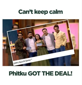 Instagram reel screenshot from Phitku and Neha Marda